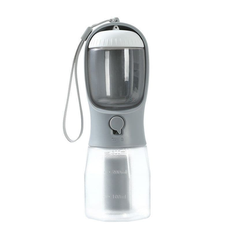 image-Dog Water Cup Drinking Food Garbage Bag Three-in-one Portable Small Multi-functional Pet Cups Pets Supplies