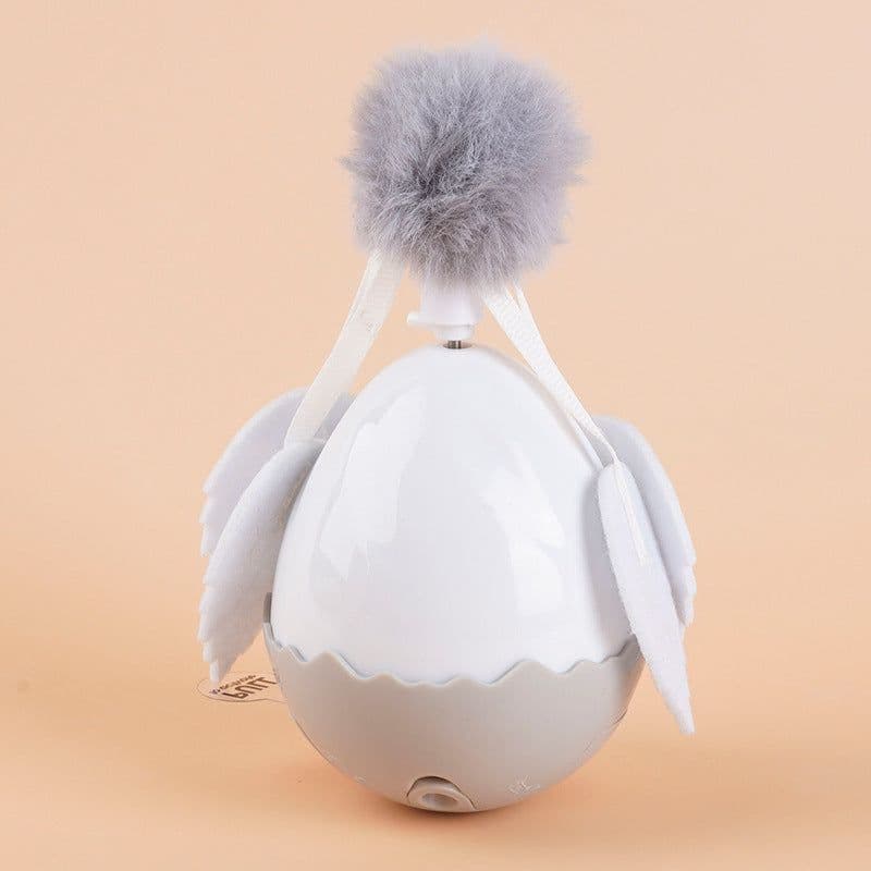 image-Electric Cat Teasing Ball Cute Pet Electric Tumbler Ball Toy Cat Self-Hi Relieving Stuffy Toy Smart Cat Toy