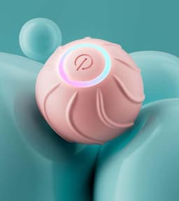 image-Smart Cat Toys Rolling Ball Pet Cat Owner Interactive Pets Toys Automatic Bouncing Ball USB Self Hi Teasing Kittens Jumping Ball