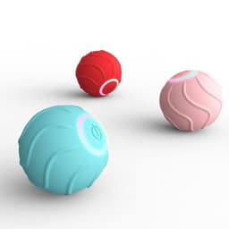 image-Smart Cat Toys Rolling Ball Pet Cat Owner Interactive Pets Toys Automatic Bouncing Ball USB Self Hi Teasing Kittens Jumping Ball
