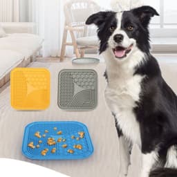 image-Anti-choke Slow Feeding Bowl Dog Licking Pad Pet Supplies