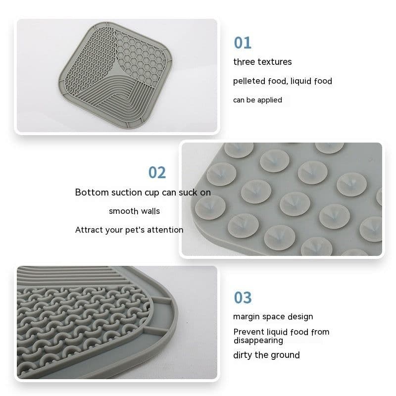 image-Anti-choke Slow Feeding Bowl Dog Licking Pad Pet Supplies