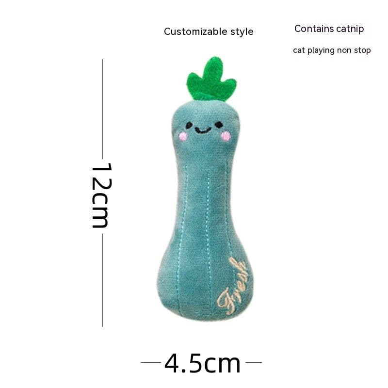 image-Plush Toy Contains Catnip Cat Toy Self-Hi Bite-resistant Scratch-resistant Pet Supplies