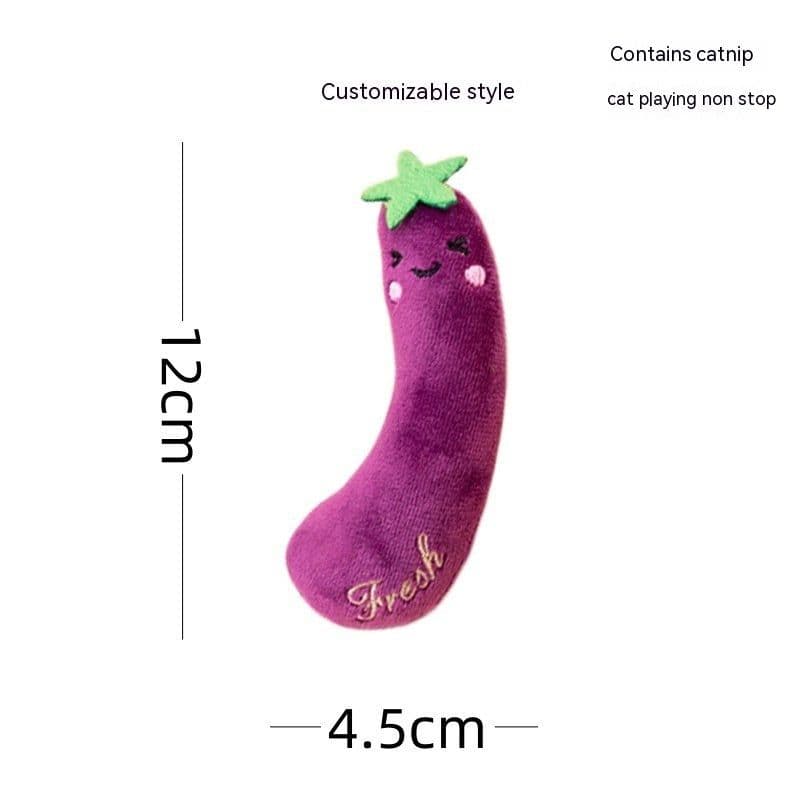 image-Plush Toy Contains Catnip Cat Toy Self-Hi Bite-resistant Scratch-resistant Pet Supplies
