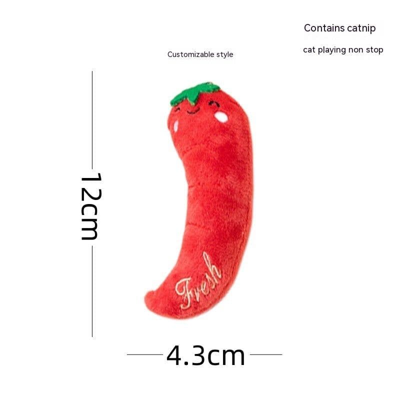 image-Plush Toy Contains Catnip Cat Toy Self-Hi Bite-resistant Scratch-resistant Pet Supplies