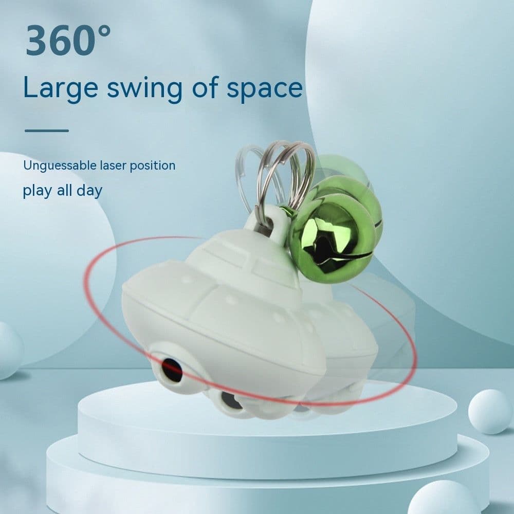image-Cat Self-Hi Toy Flying Saucer USB Charging With Bell