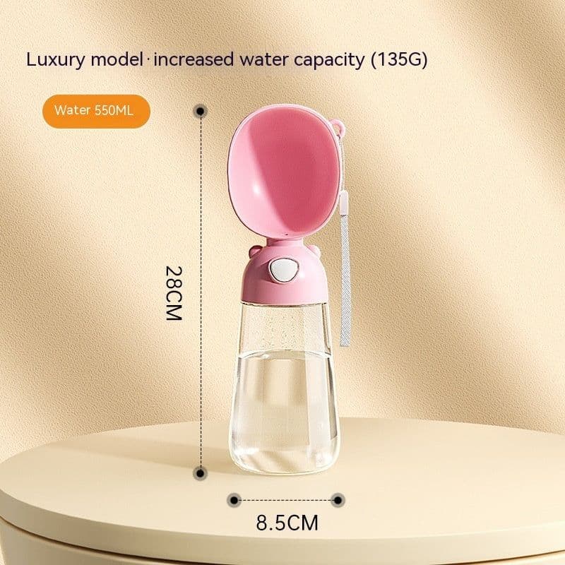 image-Portable Dog Water Bottle Food And Water Container For Pet Pets Feeder Bowl Outdoor Travel Drinking Bowls Water Dispenser