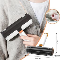 image-2 In 1 Pet Hair Removal Roller Multifunctional Portable Washable Hair Removal Brush Pet Supplies