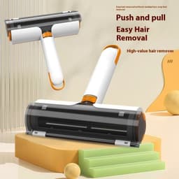 image-2 In 1 Pet Hair Removal Roller Multifunctional Portable Washable Hair Removal Brush Pet Supplies