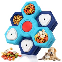 image-4 Layers Slow Feeder Puzzle Dog Bowls Assemble Slow Eating Bowl For Dogs Non-slip Interactive Dog Puzzle Game Slow Bowl Pet Products