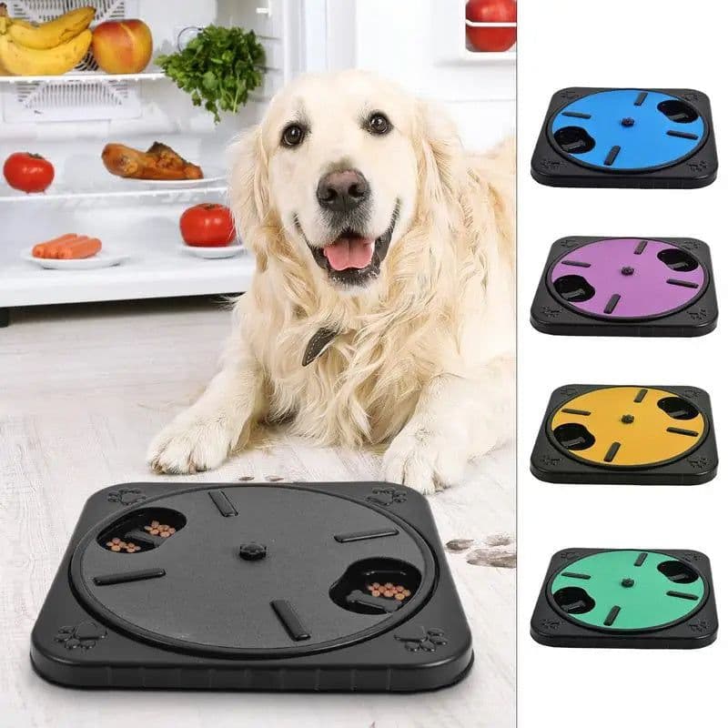 image-Cat Dog Scratch Board For 360 Rotating Pets Claw Trimmer Scratcher Dog Nails Trimmer Scratch Board With Treats Pet Products