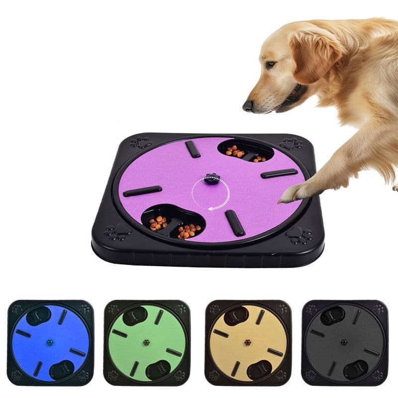 image-Cat Dog Scratch Board For 360 Rotating Pets Claw Trimmer Scratcher Dog Nails Trimmer Scratch Board With Treats Pet Products