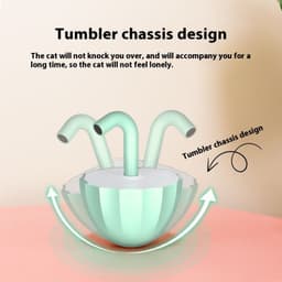 image-Cat Umbrella Laser Toy Interactive Kitten Automatic Pet Toy Smart Game Active For Pets Electric Intelligent USB Charging