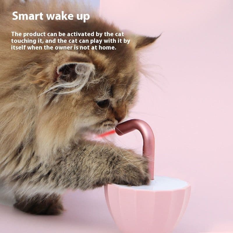 image-Cat Umbrella Laser Toy Interactive Kitten Automatic Pet Toy Smart Game Active For Pets Electric Intelligent USB Charging