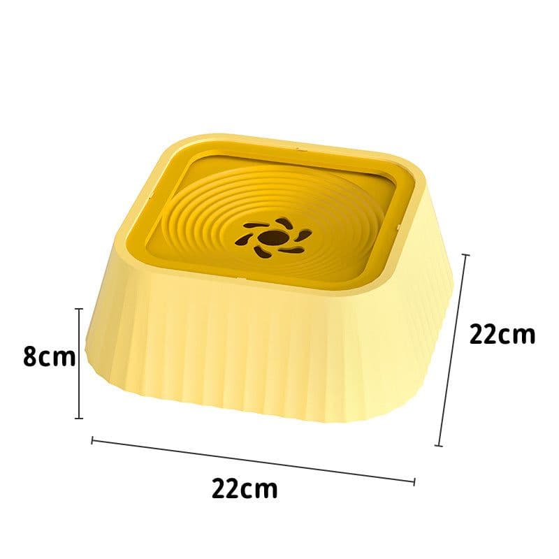 image-Pets Dog Cat Bowl Floating Bowl Water Drinker Not Wet Mouth Splash Water Portable Dog Bowl Not Sprinkler Pet Drinking Bowl Cup Pet Products