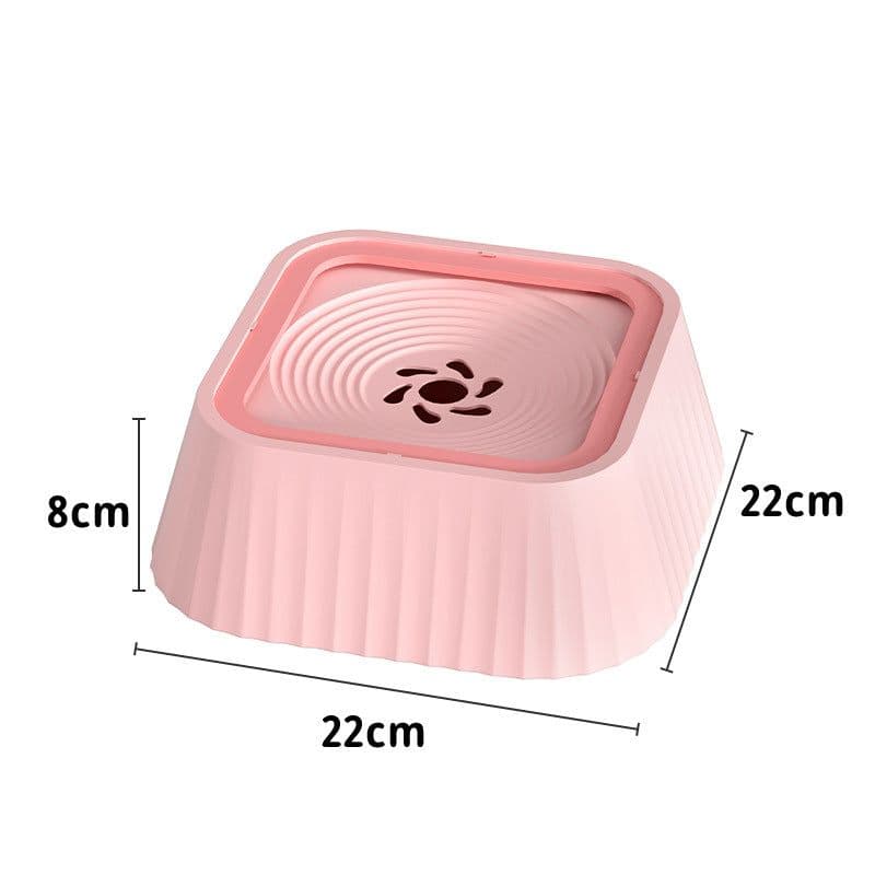 image-Pets Dog Cat Bowl Floating Bowl Water Drinker Not Wet Mouth Splash Water Portable Dog Bowl Not Sprinkler Pet Drinking Bowl Cup Pet Products