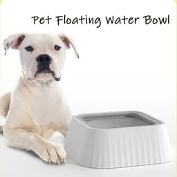 image-Pets Dog Cat Bowl Floating Bowl Water Drinker Not Wet Mouth Splash Water Portable Dog Bowl Not Sprinkler Pet Drinking Bowl Cup Pet Products
