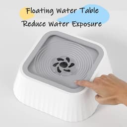 image-Pets Dog Cat Bowl Floating Bowl Water Drinker Not Wet Mouth Splash Water Portable Dog Bowl Not Sprinkler Pet Drinking Bowl Cup Pet Products