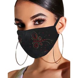 image-Spring and Summer New Hot Rhinestone Jewelry Masks