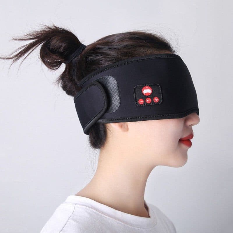 image-Help Sleep, Shade Eyes, Relieve Fatigue, Smart Music 5.0 Wireless Meditation Eye Mask