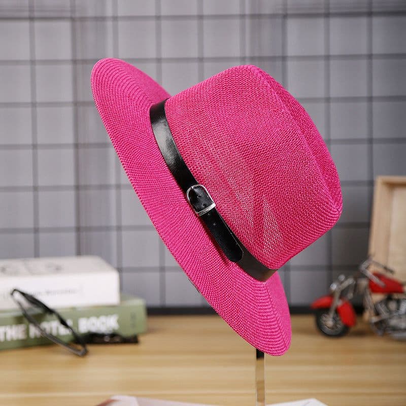 image-Middle-Aged And Elderly Men'S Straw Hats, Sun-Shading And Sun-Proof Straw Hats For The Elderly In Autumn, Sun Hats For Fathers In Autumn