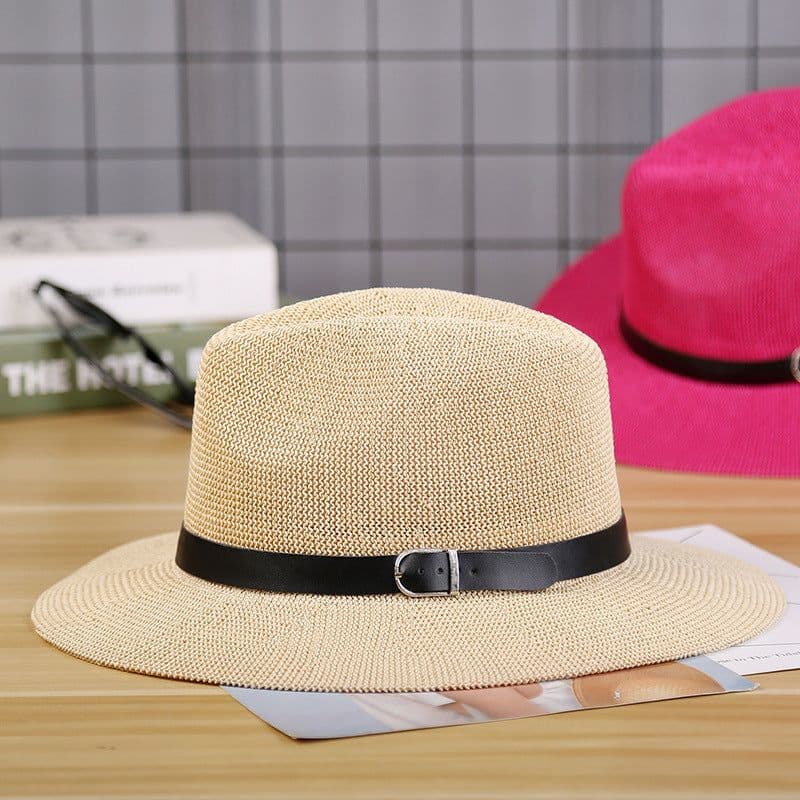 image-Middle-Aged And Elderly Men'S Straw Hats, Sun-Shading And Sun-Proof Straw Hats For The Elderly In Autumn, Sun Hats For Fathers In Autumn