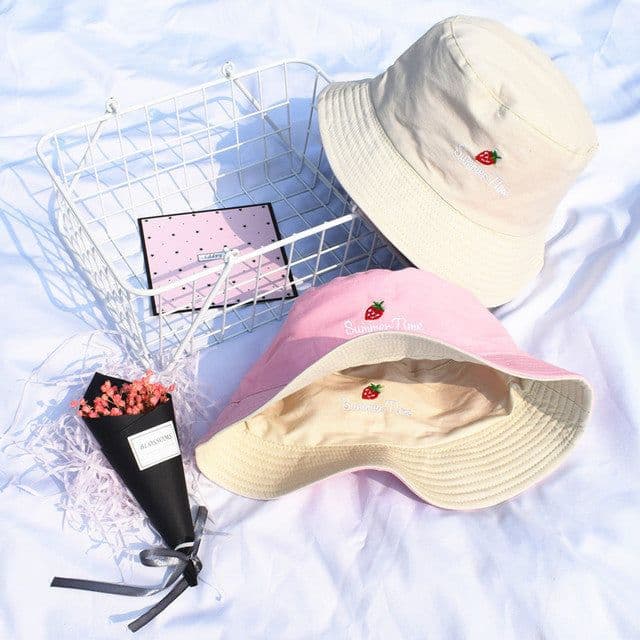 image-Bucket Hat Fisherman Hats Men Women Summer Seaside Sunshade