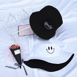 image-Bucket Hat Fisherman Hats Men Women Summer Seaside Sunshade