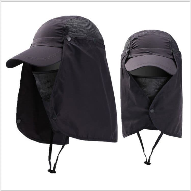 image-Custom-made Outdoor Hiking Sun Hats UV Protection Men's Fishing Riding Hats Sun Hats