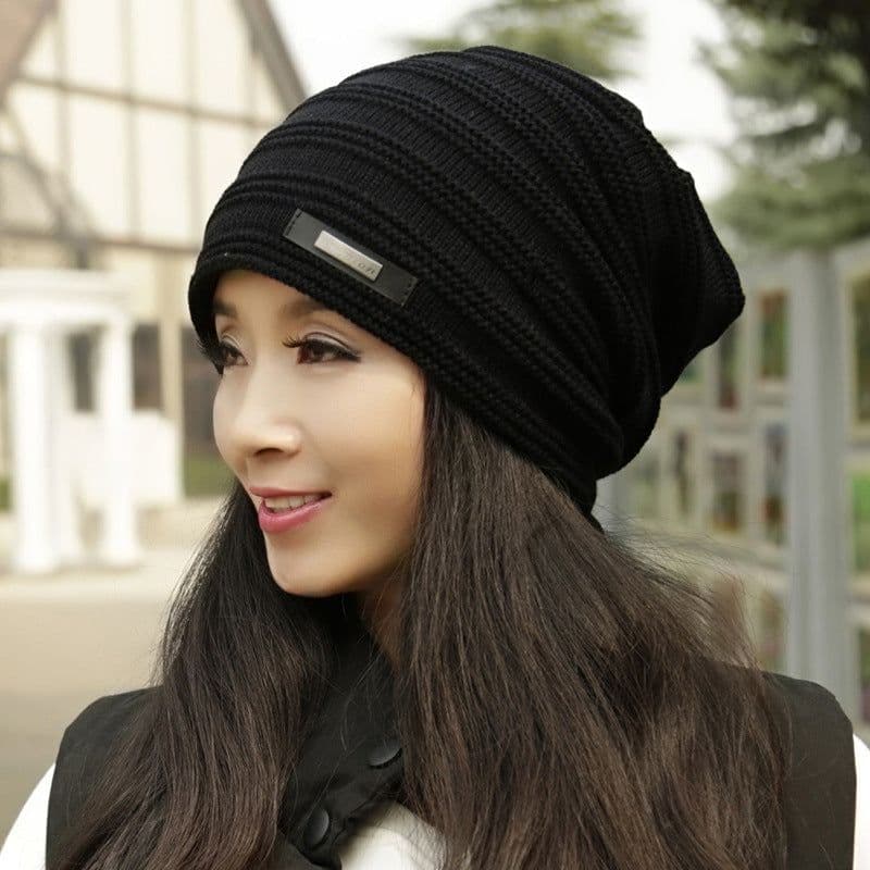 image-Men's And Women's Knitted Winter Hats