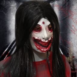 image-Horror Mask Scary Headgear Ghost Festival Funny Face Props