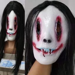 image-Horror Mask Scary Headgear Ghost Festival Funny Face Props