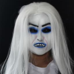 image-Horror Mask Scary Headgear Ghost Festival Funny Face Props
