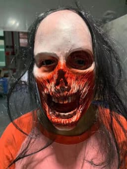 image-Horror Mask Scary Headgear Ghost Festival Funny Face Props
