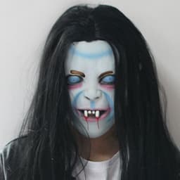 image-Horror Mask Scary Headgear Ghost Festival Funny Face Props