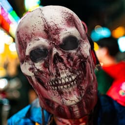 image-Horror Mask Scary Headgear Ghost Festival Funny Face Props