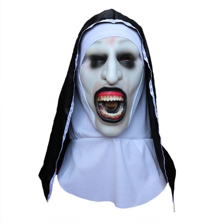 image-Horror Mask Scary Headgear Ghost Festival Funny Face Props