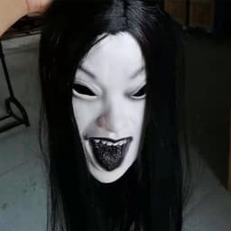 image-Horror Mask Scary Headgear Ghost Festival Funny Face Props