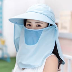 image-Summer Women's Hats Korean Version Of The Tide Sun Hats Big Rim Bike Sun Hats Sun Hats Face UV Protection Hats