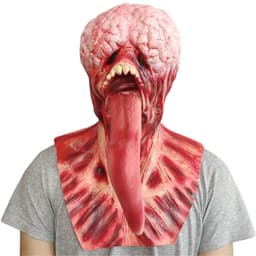 image-Tyrant Headgear Halloween Faceless Rotten Face Mask