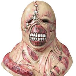 image-Tyrant Headgear Halloween Faceless Rotten Face Mask