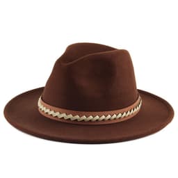 image-Men And Women Autumn And Winter Felt Hats British Fashion