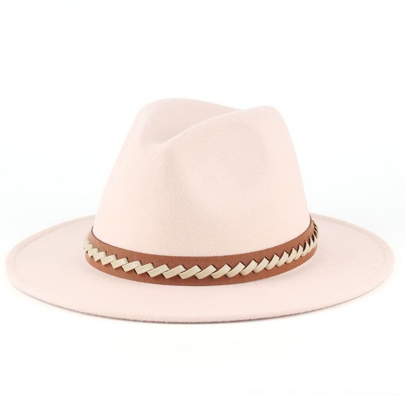 image-Men And Women Autumn And Winter Felt Hats British Fashion