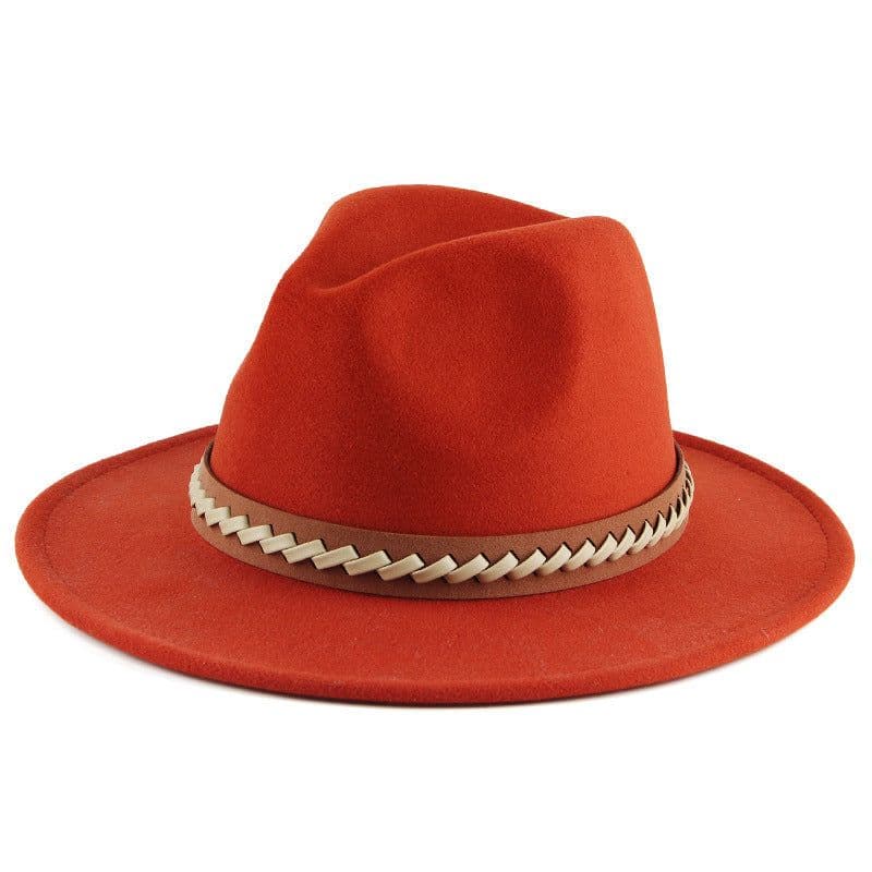 image-Men And Women Autumn And Winter Felt Hats British Fashion
