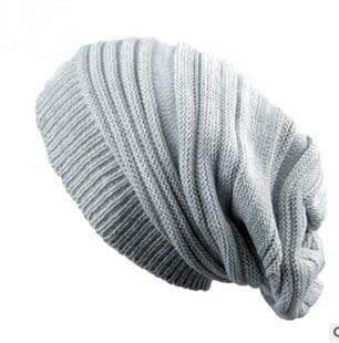 image-Warm Woolen Yarn For Men And Women Couple Hats