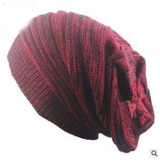 image-Warm Woolen Yarn For Men And Women Couple Hats