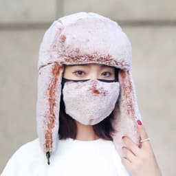 image-Winter Dust-proof And Warm Women With Masks And Hats