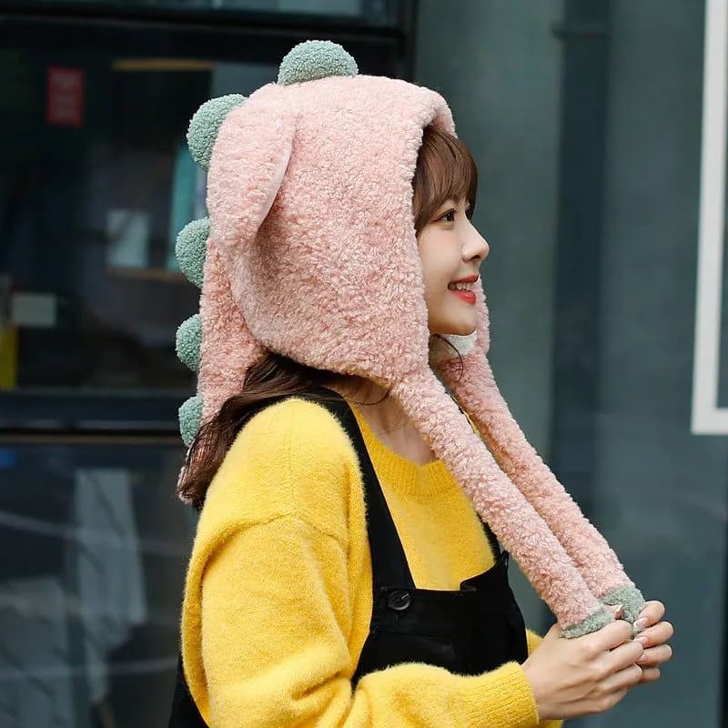 image-Cute Winter Warm Earmuffs Children's Parent-child Hats