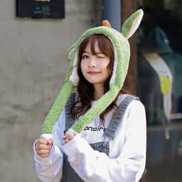image-Cute Winter Warm Earmuffs Children's Parent-child Hats