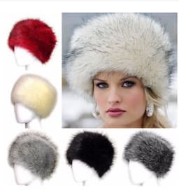image-Women's Thick Warm Northeast Fur Hats